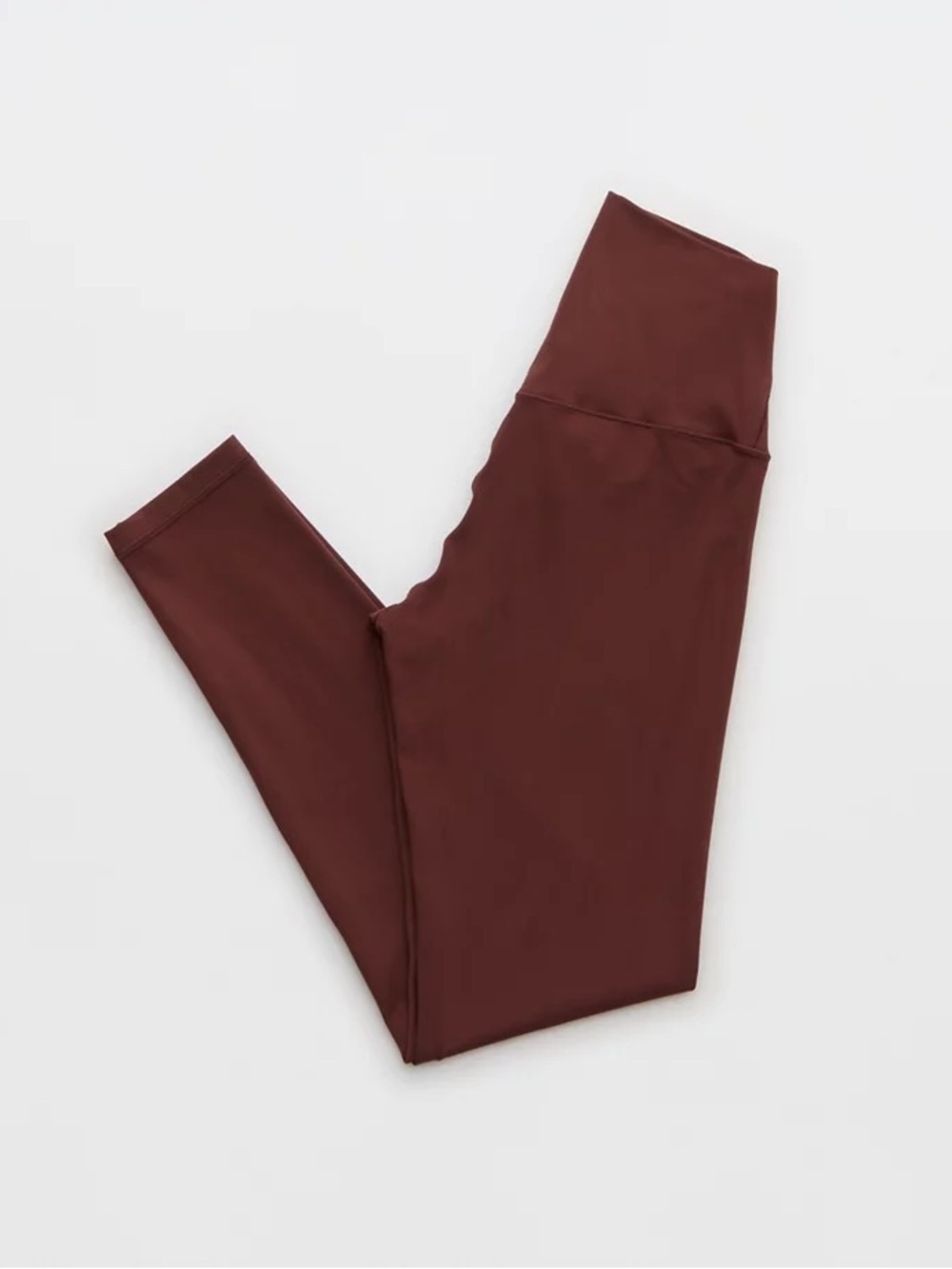 Aerie Offline Dark Brown High Rise Athletic Leggings Women’s Size Medium